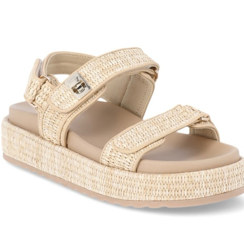 Madden nyc Women's adjustable platform Sandals